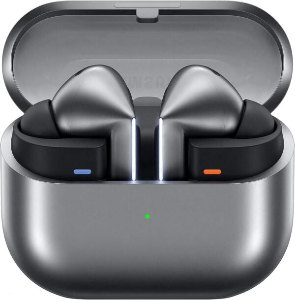 Samsung Galaxy Buds3 Pro Wireless Earbuds, Noise Cancelling, Bluetooth, 360 Audio, Hi-Fi Sound, Grey, 3 Year Manufacturer Extended Warranty (UK Version)