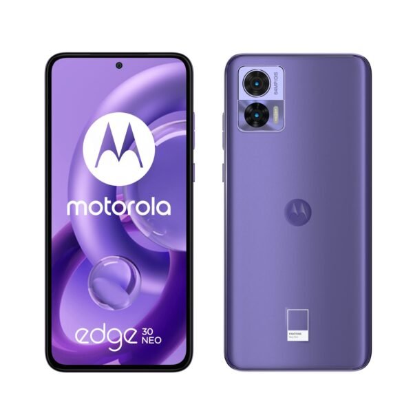 Motorola Edge 30 Neo 5G (Very Peri) 128GB + 8GB RAM SIM-Free Unlocked Android Smartphone - EU