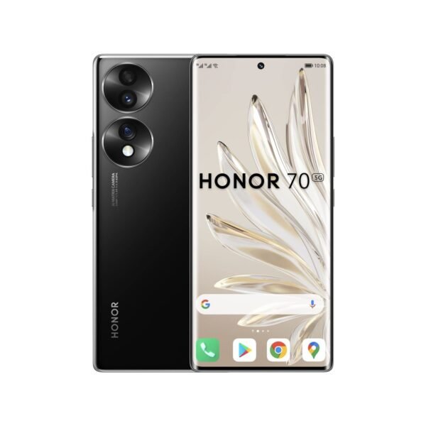HONOR 70 5G Midnight Black 8+128GB 6.67" Unlocked Smart Phone