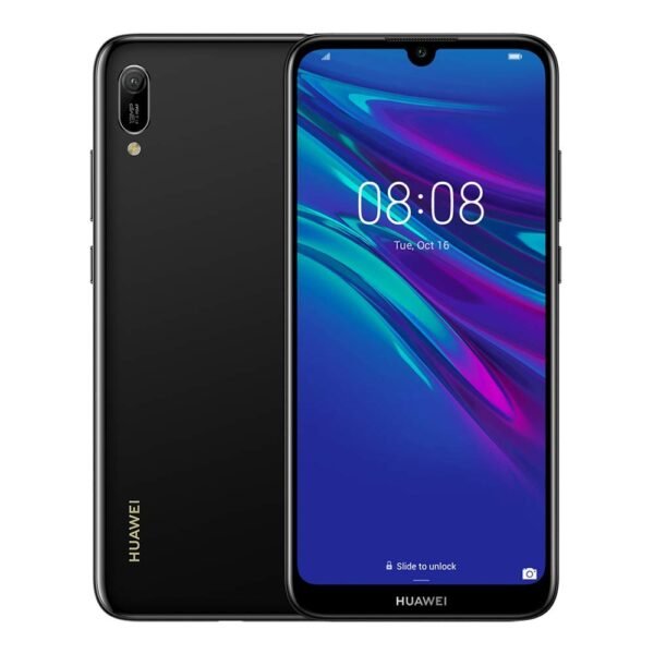 Huawei Y6 2019 32 GB 6.09 inch FullView Dewdrop Display Smartphone with 13 MP Camera, Android 9.0 Sim-Free Mobile Phone, UK Version, Sapphire Blue
